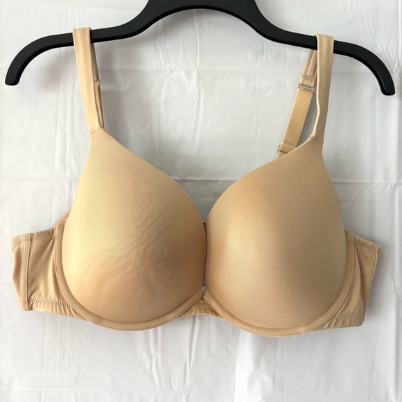 NWOT Cacique tan nude Smooth Boost Plunge Seamless Bra SZ 42C - Picture 13 of 13